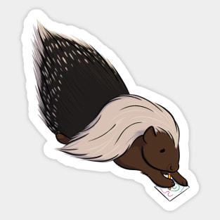 Crested Porcupine Sticker